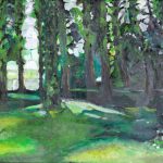 AnitVan Hercke – Wald mit Lichtmuster